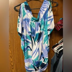 Charlotte Russe Medium shirt/dress. Off the shoulder.